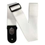 Strait Music Company Poly Guitar Strap - White