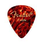Fender 351 Shape Classic Celluloid Picks - Thin (12 Pack)