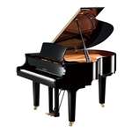 Yamaha C1X Baby Grand Piano - 5'3" Polished Ebony