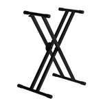 On-Stage Stands KS7291 ERGO-LOK Double-X Keyboard Stand with Welded Construction