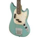 Fender JMJ Road Worn Mustang Bass - Faded Daphne Blue
 with Rosewood Fingerboard