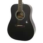 Epiphone Songmaker DR-100 Square Shoulder Acoustic Guitar - Ebony Spruce Top with Mahogany Back and Sides
