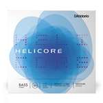 D'Addario Helicore Hybrid Double Bass String Set - Stranded Steel Core 1/2 Scale Medium Tension