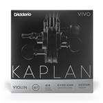 D'Addario Kaplan Vivo Violin String Set - 4/4 Scale Medium Tension