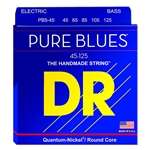 DR Pure Blues PB45 4-String Quantum Nickel / Round Core Bass Guitar Strings - Mdeium (45-105)