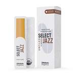 D'Addario Organic Select Jazz Baritone Saxophone Reeds - Strength 3 Medium (Unfiled) Box of 5