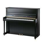 Pearl River EU-122 Studio Upright Piano - 48" Polished Ebony
