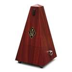 Wittner Maelzel Pyramid Metronome - Mahogany Plastic Casing without Bell