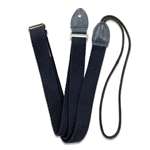 Souldier Mandolin Strap - Plain Navy with Navy Leather