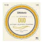 D'Addario OUD Normal Tension, Silver-Plated, 11 String Set
