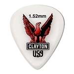 Clayton Standard Shape Acetal Pick 1.52mm - 12 Pack