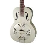 Gretsch G9201 Honey Dipper Round-Neck, Brass Body Biscuit Cone Resonator Guitar - Shed Roof Finish