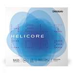 D'Addario Helicore Orchestral Double Bass String Set - Stranded Steel Core 1/2 Scale Medium Tension