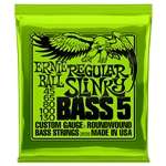 Ernie Ball 2836 Regular Slinky 5-String Nickel Would Bass Strings