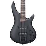 Ibanez SR Series SR300EB SR Standard 4-String Electric Bass Guitar Weathered Black with Jatoba Fingerboard