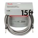 Fender Professional Series Instrument Cable - 15' White Tweed