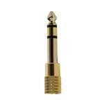 On-Stage WHA4500 Stereo Headphone Adapter - 3.5mm TRS Threaded (F) to 1/4in TRS (M)