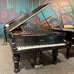 1887 Steinway Model B satin ebony
