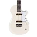 Harmony Juno Electric Guitar - Pearl White with Ebony Fingerboard