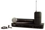Shure BLX 1288/CVL Dual-Channel Wireless System with Handheld and Lavalier Microphones