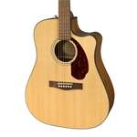 Fender CD-140SCE Dreadnought - Natural with Walnut Fingerboard - w/ Case