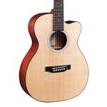 Martin 000C Jr-10E Junior Acoustic-Electric Guitar - Spruce Top with Sapele Back and Sides