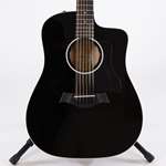 Taylor 250ce-BLK DLX - 12-String All Black Deluxe Dreadnought with ES2