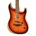 Fender American Acoustasonic Stratocaster - 3-Color Sunburst with Ebony Fingerboard