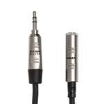 Hosa HXMM-005 - Pro Headphone Extension Cable - 3.5mm TRS (M) to 3.5mm TRS (F) -  5ft