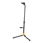 Hercules Auto Grip System (AGS) Single Guitar Stand with Backrest