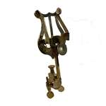Bach 1815 Trumpet/Cornet Clamp on Lyre, Gold Lacquered