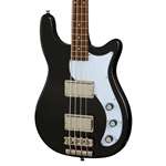 Epiphone Embassy Bass - Graphite Black with Indian Laurel Fingerboard