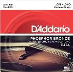 D'Addario EJ74 Phosphor Bronze Medium Mandolin Strings (11-40)