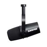 Shure MV7 USB Podcast Microphone with XLR Option - Black