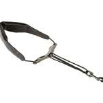 Protec LC310M - 18-22" Leather Saxophone Neckstrap with Metal Snap and Comfort Bar