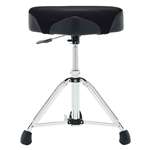 Gibraltar 9000 Series 16" Hydraulic Cordura Saddle Drum Throne