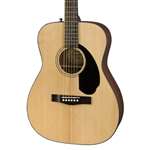 Fender CC-60S Concert Acoustic Guitar - Spruce Top with Mahogany Back and Sides
