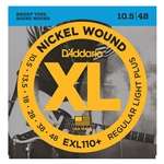 D'Addario EXL110+ Nickel Wound Light + Electric Guitar Strings