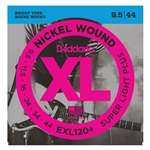 D'Addario EXL120+ Super Light - Nickel Wound Electric Guitar Strings