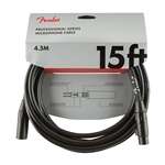 Fender Professional Series Microphone Cable - 15ft, Black