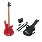 Ibanez Jumpstart IJSR190N Bass Guitar Pack with Amp - Red