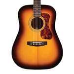 Guild D-140 Dreadnought Acoustic Guitar - Antique Sunburst Spruce Top with Mahogany Back and Sides