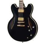Epiphone Emily Wolfe Sheraton Stealth - Black Aged Gloss with EpiLite Case