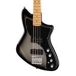 Fender Player Plus Active Meteora Bass - Silverburst with Maple Fingerboard