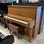 1098 45" Walnut Console Piano with Bench