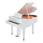 Yamaha GC2 5'8" Classic Collection Baby Grand Piano - Polished White