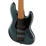 Squier 
Contemporary Active Jazz Bass HH V - Gunmetal Metallic with Roasted Maple Fingerboard