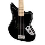 Squier Affinity Jaguar Bass - Black with Maple Fingerboard