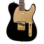 Squier 40th Anniversary Telecaster Gold Edition - Black with Laurel Fingerboard