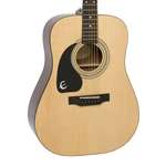 Epiphone Songmaker DR-100 Square Shoulder Dreadnought Acoustic Guitar (Left-Handed) - Spruce Top with Mahogany Back and Sides